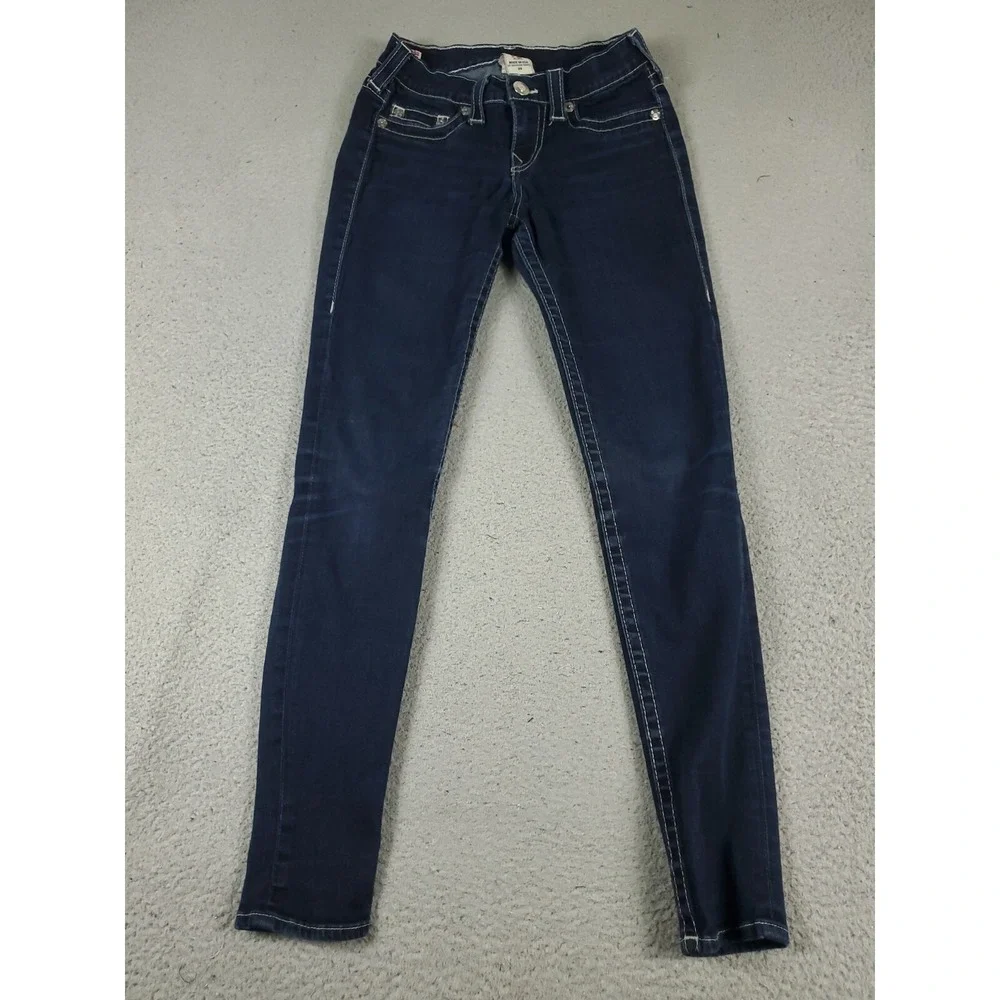 True Religion Jeans Womens Size 28x29 Denim Pants Ladies *